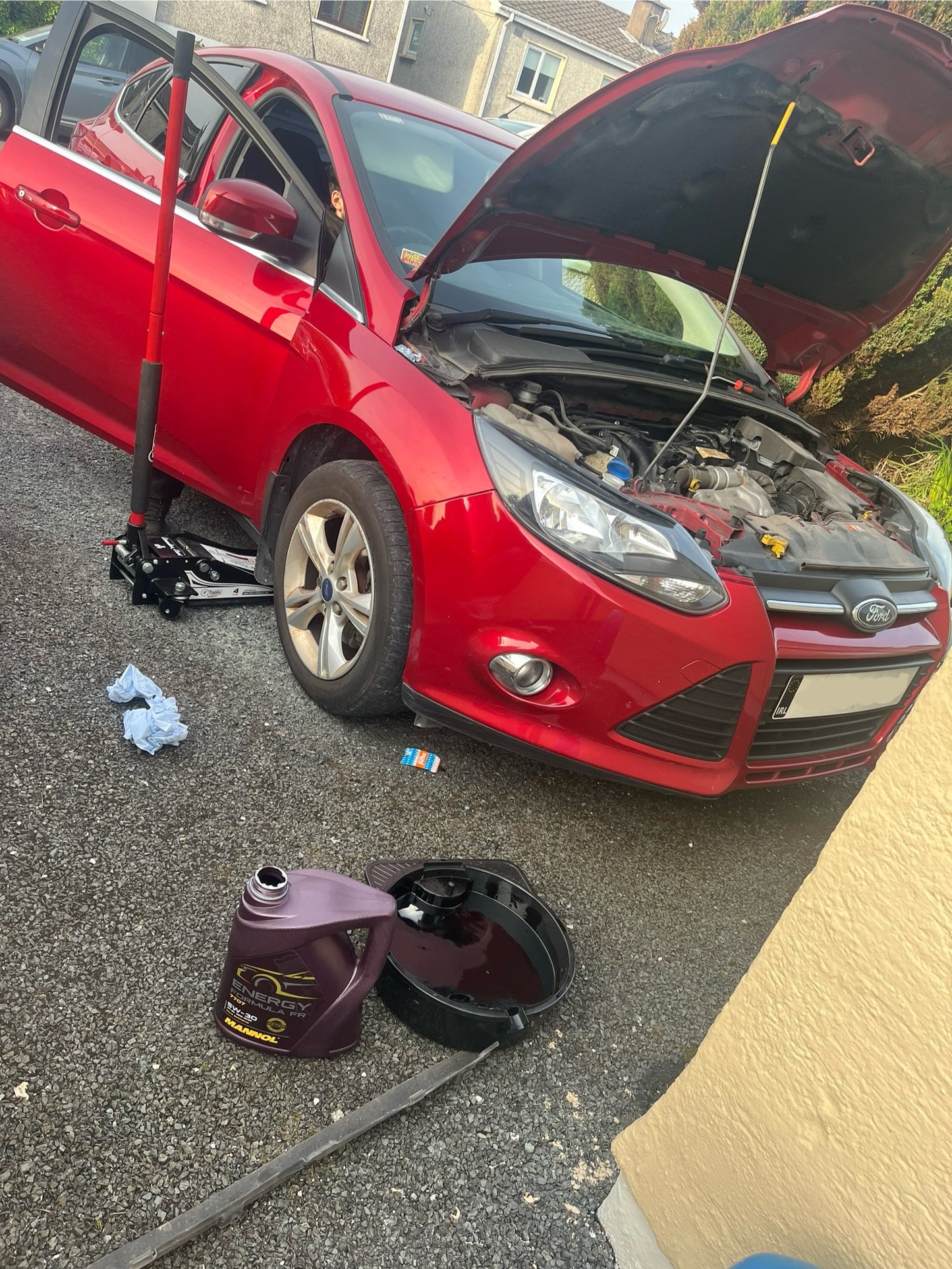 Minor vehicle service